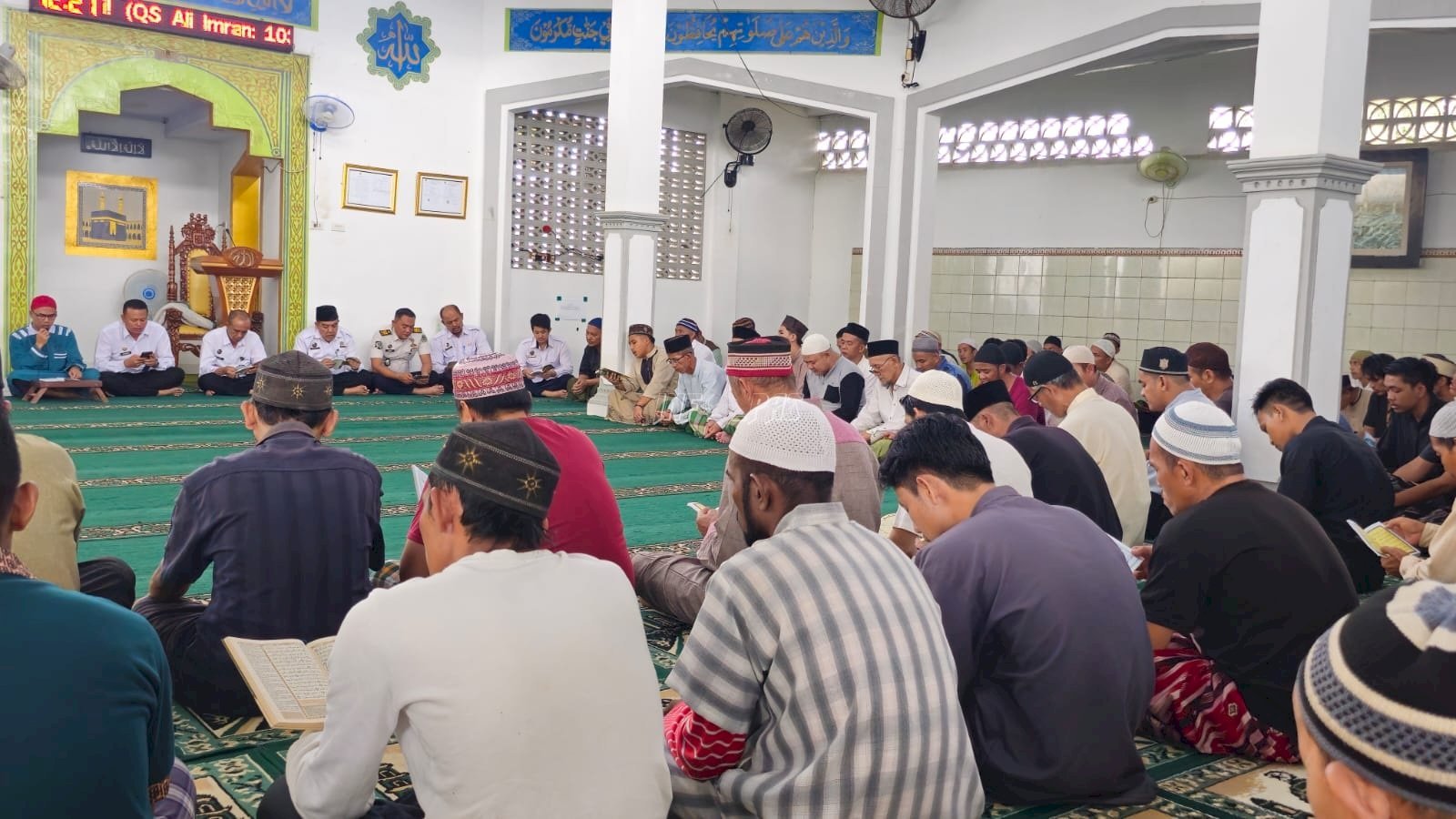 Munajat Lapas Pangkalpinang, Empati untuk Korban Bencana Aceh, Sumut, dan Sumbar